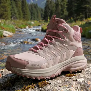 【DealsforYouDays】NORTIV 8 Women's Waterproof Lightweight Ankle Hiking Shoe - Nylon Upper, Non-Slip, Comfortable, Breathable Everyday Shoe for Hiking, Outdoor Trekking (Keeps Socks Dry), Everyday Shoes,summerwins,father'sdaygifts