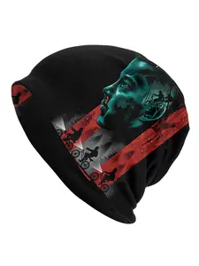 1 PC Hellfire Club Autumn Spring Hats Eleven Thin Hat Bonnet Hipster Skullies Caps Men Women's Earmuffs