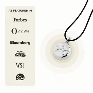 Safety Device - invisaWear Leather Necklace