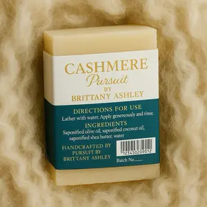 Pursuit By Brittany Ashley Cashmere Goats Milk Soap Bar