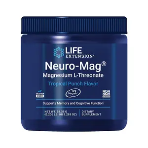 Neuro-Mag Magnesium L-Threonate (Tropical Punch) - Life Extension
