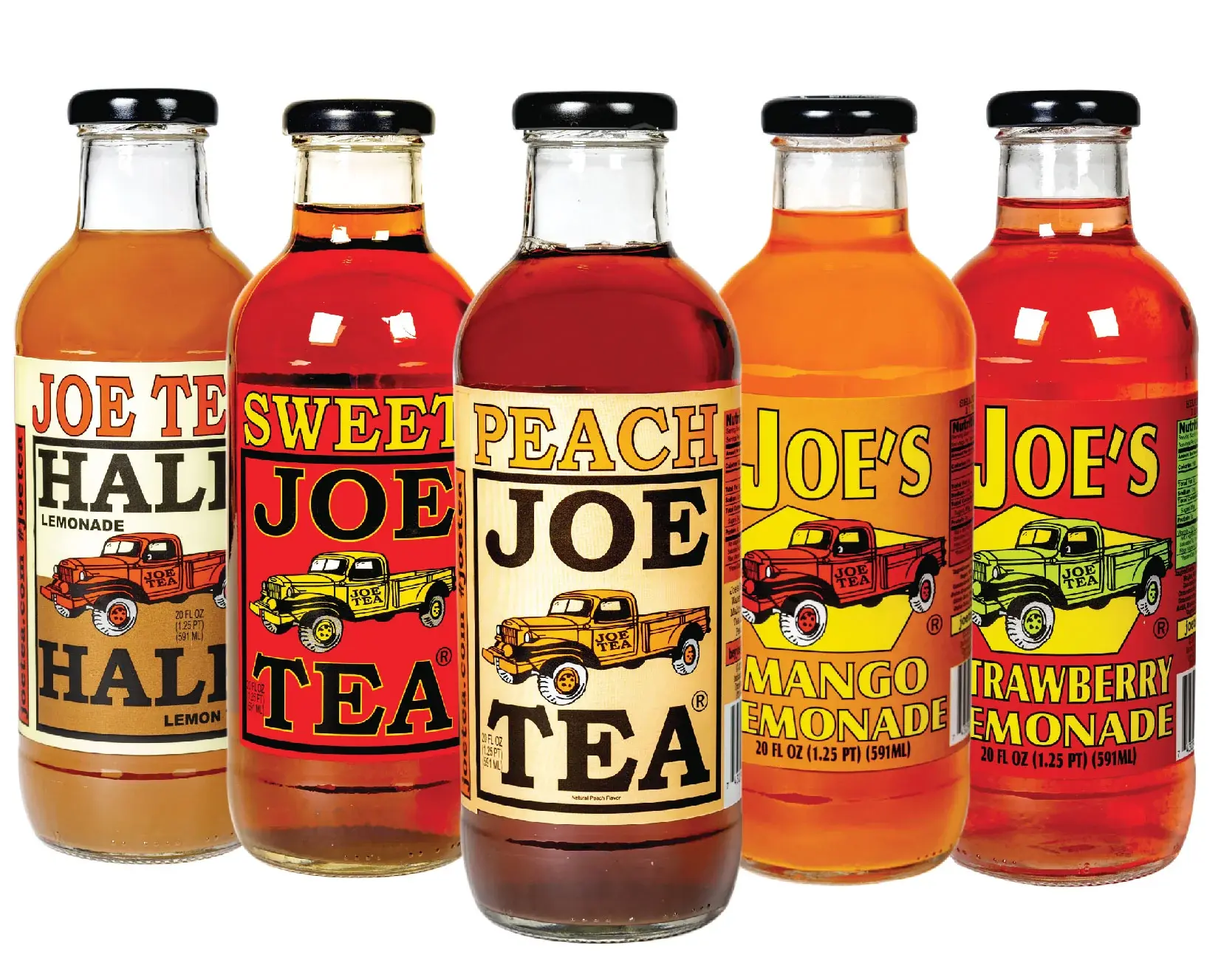 Joe Tea Iced Tea 20 oz Glass Bottles Joe Tea Iced Tea 20 oz Glass Bottles