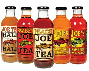 Joe Tea Iced Tea 20 oz Glass Bottles