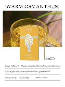 Xinelle [Warm Osmanthus]Essential Oil Incense Sticks | Portable Incense Sticks lHome Fragrance with a Rich Aroma