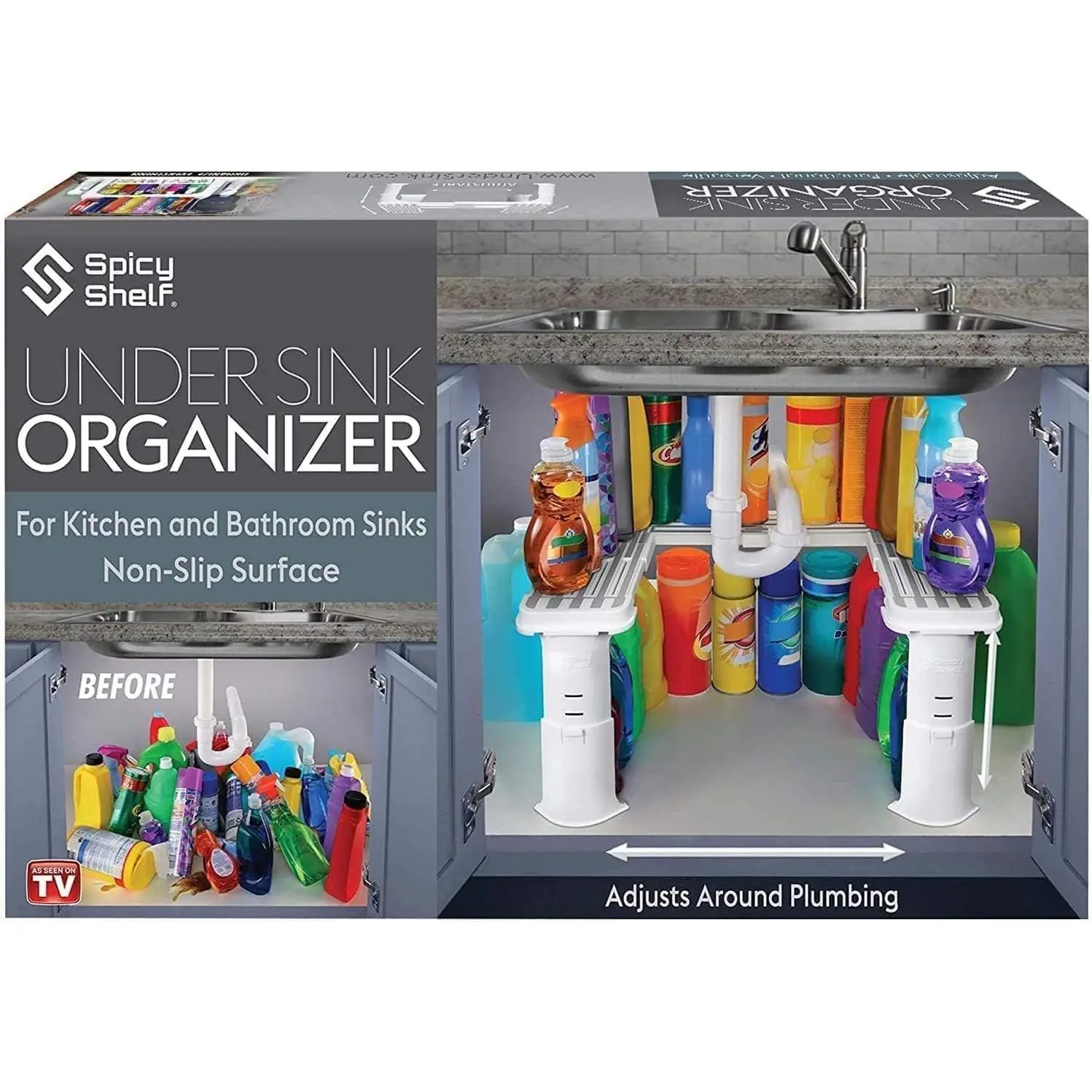 Savvy Shelf Undersink Organizer
