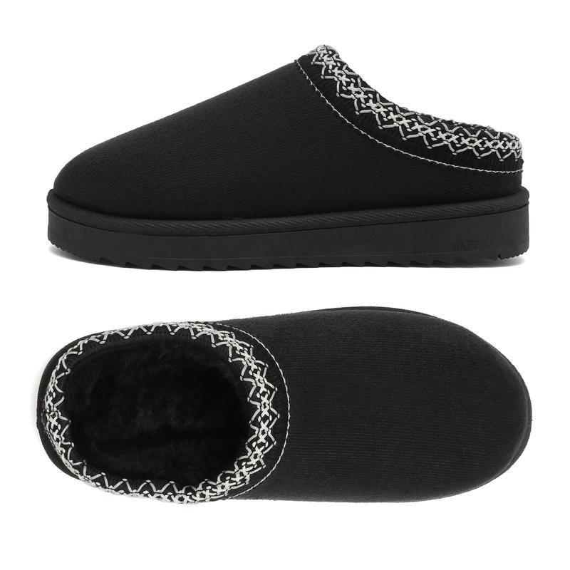 Women's Platform Mini Cotton Slippers Suede Ankle Warm and Durable Classic Winter Ankle Snow Boots Springfresh