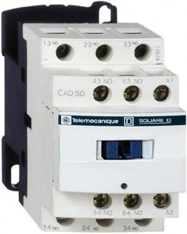 Schneider Electric Electrical Control Relay - 1 Control, 5NO, 120 VDC, 17 V CAD50G7 for Home Improvement Electrical Equipment & Supplies