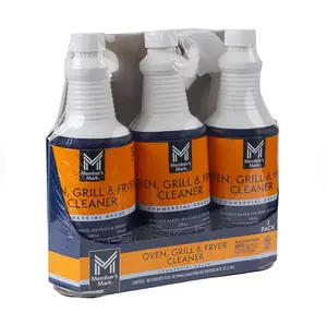Member's Mark Commercial Oven, Grill and Fryer Cleaner, 32 oz., 3 pk.