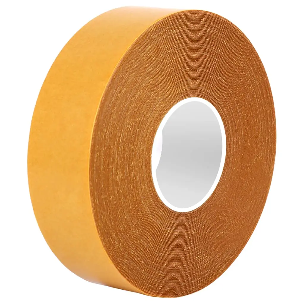 Double Sided Fabric Tape Heavy Duty,Universal High Tack ,1.18inx66FT(20m) Super Sticky Resistente Clear Tape, Wall Adhesive with Fiberglass Mesh,Easy Use Mounting Tape