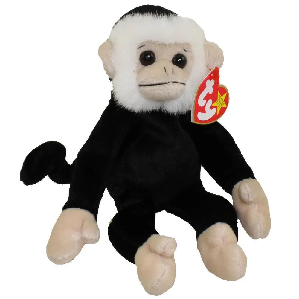 TY Beanie Baby - MOOCH the Spider Monkey (9 inch) (1998) MWMTs