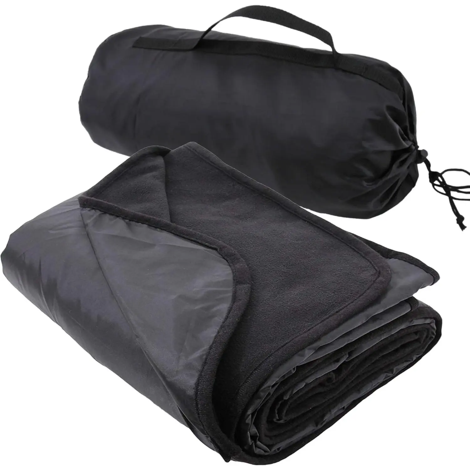 Outdoor Rainproof & Windproof Thick Stadium Blanket | for Camping, Picnic, , Festivals, Football, Baseball, Concerts, Parks, Beach 55" x 79"