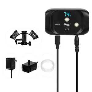 hygger Intelligent Auto Top Off System, Saltwater Aquarium ATO Water Level Refill Controller Kit for Reef Breeders and Freshwater Tank Supplies