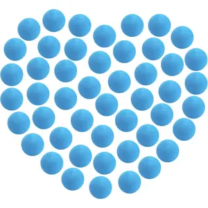 48 Pieces Popper Refill Balls,Light Blue 1.2 Inch Soft Foam Balls Refill Popper Soft Balls for Popper Refills