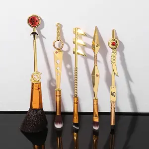 Gold Naruto Makeup Brushes