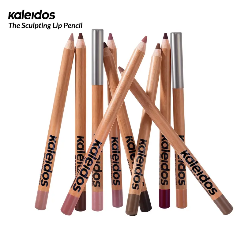 Kaleidos The Sculpting Lip Liner - Vegan, Cruelty Free, Sharpener-Inclusive, Glides On, Precise Application, Soft-Focus Matte Finish, Non-Drying, Long-Lasting, Lightweight Comfort, Curated Shades, Layers Smoothly with Lip Melts