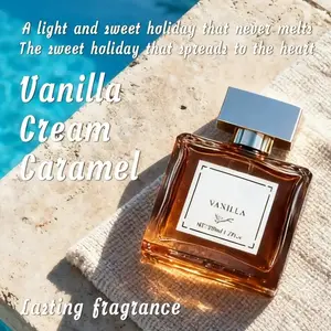 Dreamy Vanilla Perfume 50ML, Natural Fragrance, Elegant Women's Scent, Perfect Valentine's Gift, Daily Use