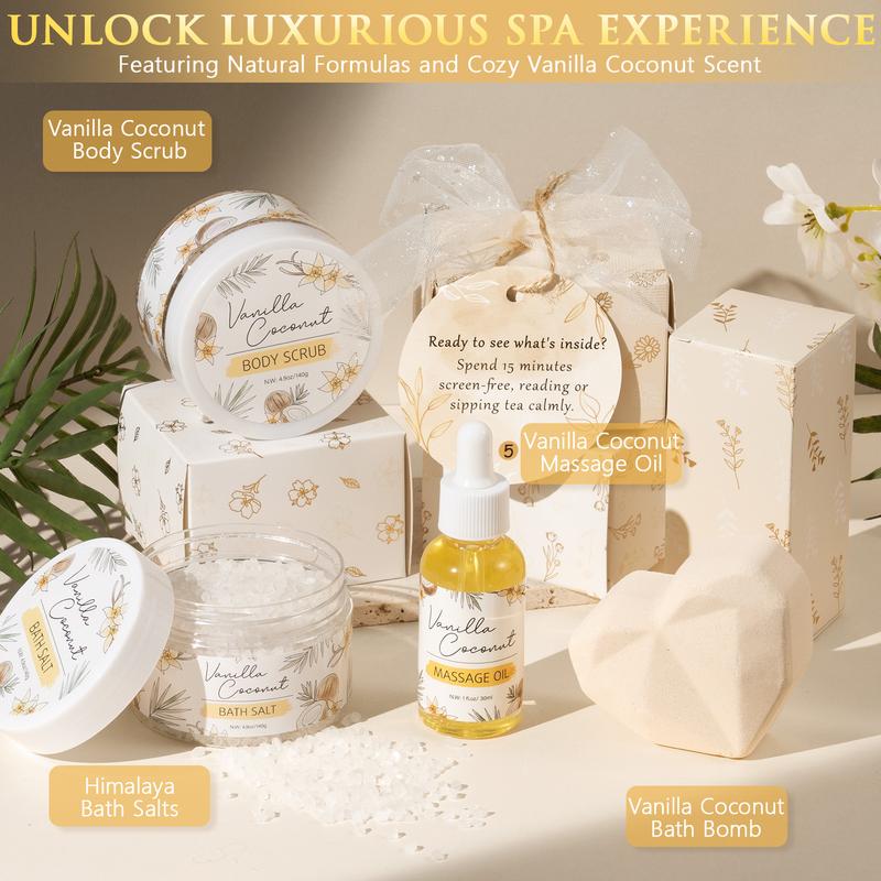 MAYICIVO Valentine's Day Gifts for Women – Birthday-Wrapped Gift Basket for Teen Girls, Filled with Trendy Items & Fun Empowering Challenge Tasks, Perfect Self-Care Spa Set for Mom, Wife, Daughter, Niece, or Sister