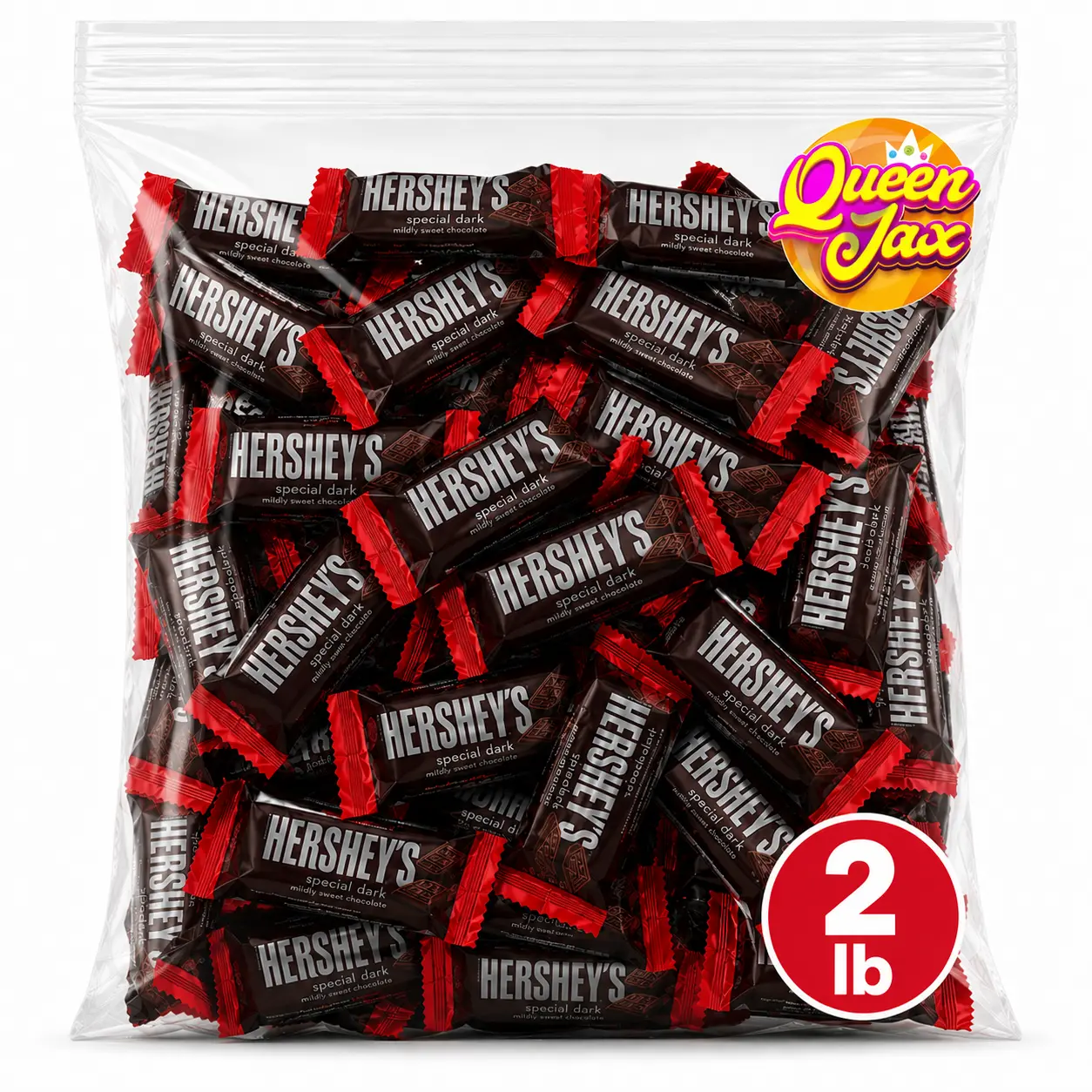 Special Dark Mildly Sweet Chocolate-2 LB Bulk-Individually Wrapped