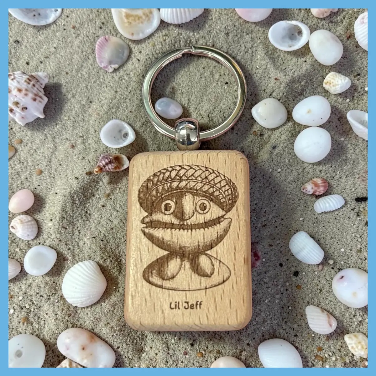 Official Bored Soldier Lil Jeff Personalized Keychain