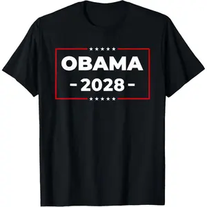 Obama Retro Patriotic 2028 T-Shirt