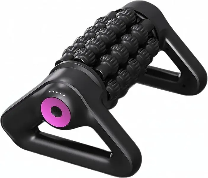 Massage Roller, Electric Muscle Roller, Traingle Design Massager | 2 Using Ways, 5 Speed Rolling Massager, Rechargeable, Deep Tissue Muscle Relax for Legs, Calves, Neck, Foot, Arms, Back