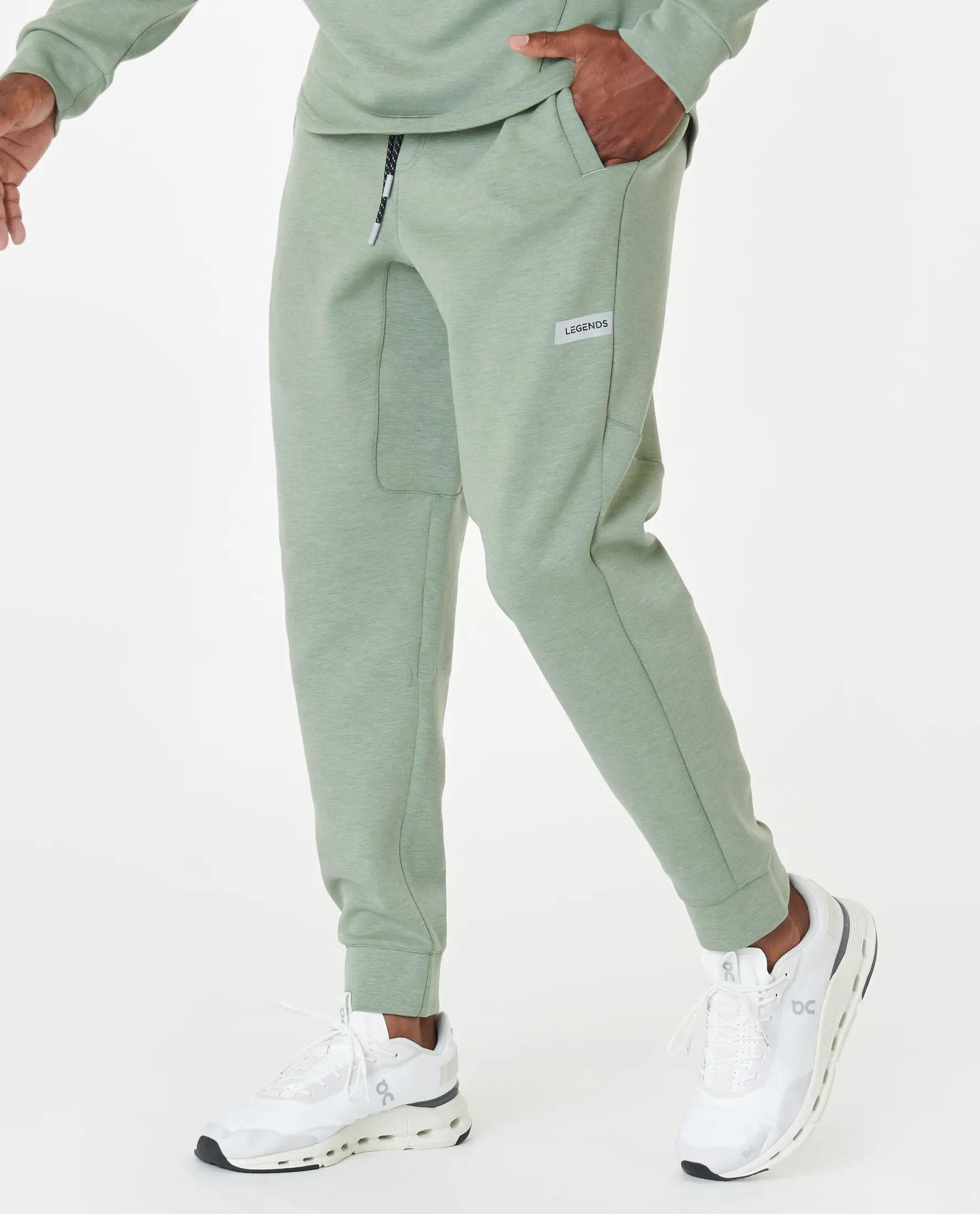 Hawthorne Tech Jogger 1.0 Green  Heather, Medium