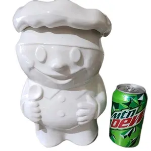 McCoy Pillsbury Doughboy Cookie Jar - Vintage 1960s - Bottles, Tin