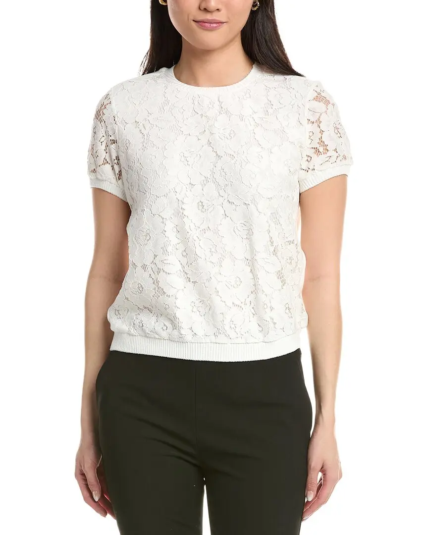 Tahari ASL Petite Lace Sweater