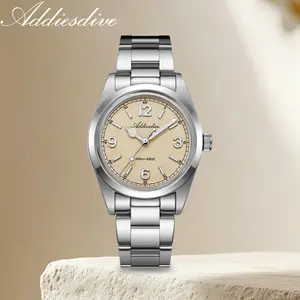 ADDIESDIVE Women’s Luxury Watch, 100m Water Resistant, Luminous Stainless Steel, Suitable for Business and Casual Gifts