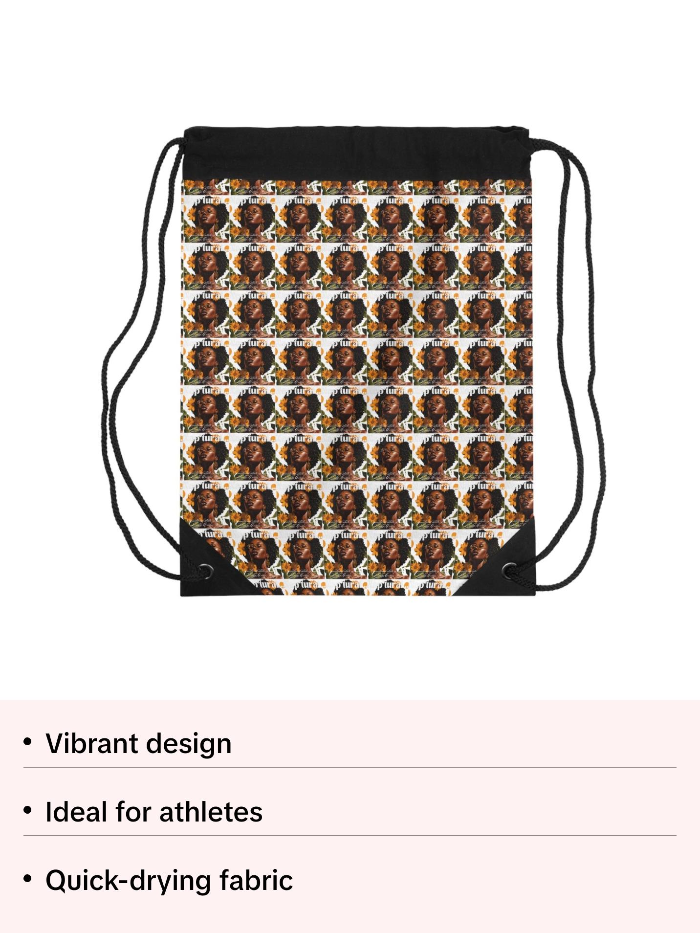 Custom Graphic Drawstring Bag – Unique Style for Everyday Adventures