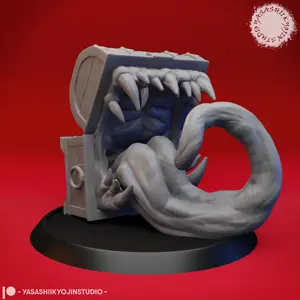 Toothy Mimic DND Minifigure - By Yasashi Kyojin