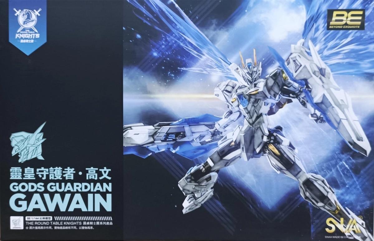 Funtasy Planet SNAA 1/144 Mecha Model Kit - Gawain Ver.KK Spirit Emperor Guardian Knights of the Round Table - Articulated Action Figure Building Kit, Metallic Pre-Painted Parts, Gift for Adults