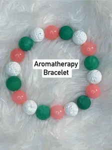 Aromatherapy Bracelet /Essential Oil Diffuser /Handmade Jewelry/Healing Anxiety Relief Beaded Bracelet