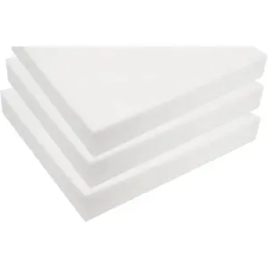 High Density (3pack) 2" Height x 24" Width x 24" Length Upholstery