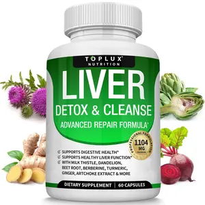 Toplux Liver Cleanse Detox & Repair Supplement - Support Overall Health Toplux Liver Cleanse Detox & Repair Supplement - Support Overall Health