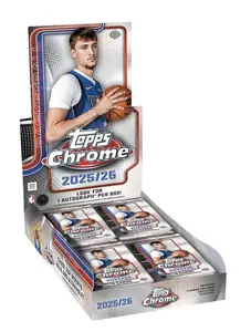 2025 Topps Chrome Basketball Hobby Box
