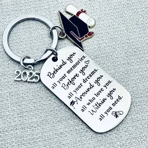 A Cute Graduation Keychain For The 2025 Graduates, Perfect As A Graduation Gift For Classmates, Best Friends, Senior Students, Masters, Nurses, College And High School Graduates.