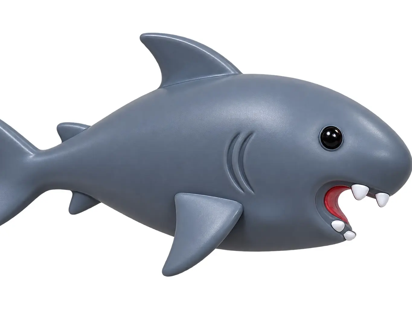 Jumbo Shark Squishy Toy