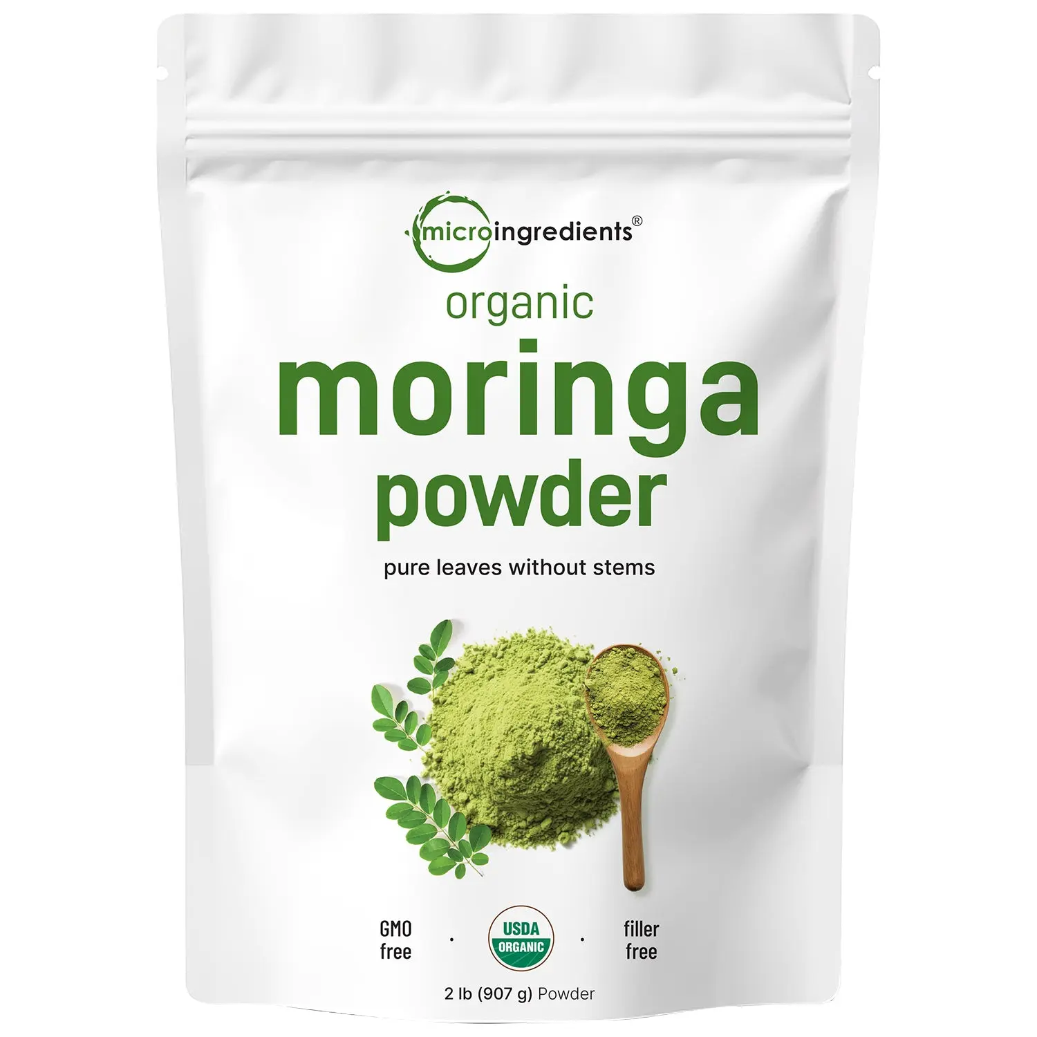 Micro Ingredients Organic Moringa Oleifera Leaf Powder Micro Ingredients Organic Moringa Oleifera Leaf Powder