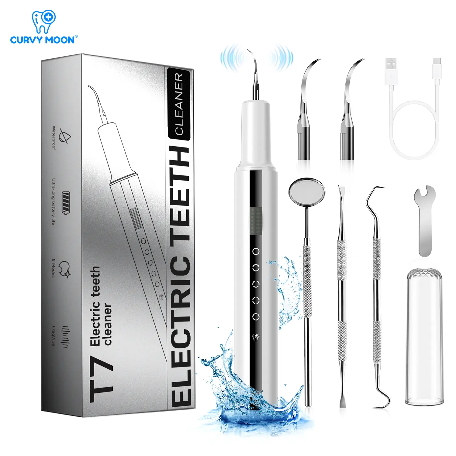Rechargeable teeth cleaner