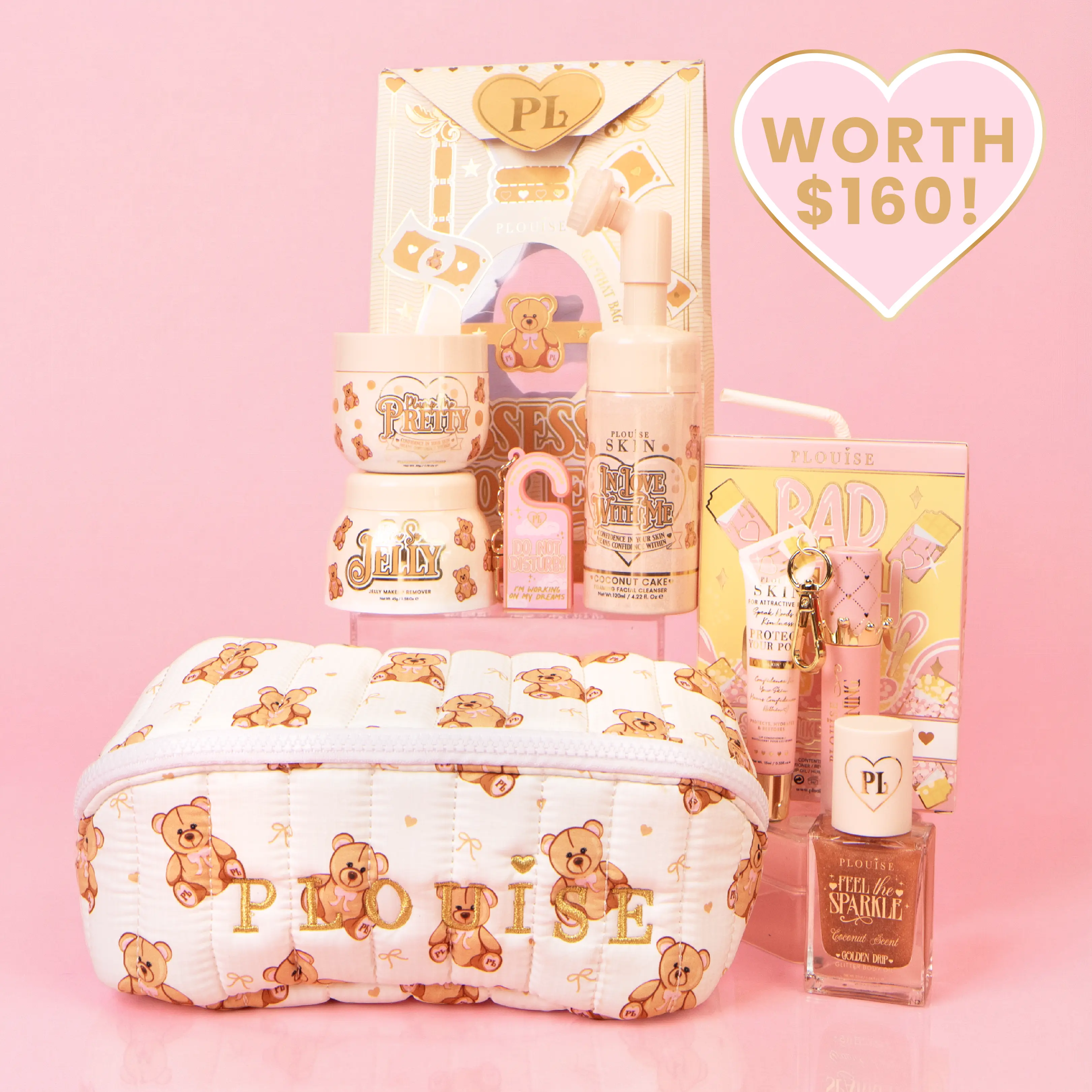 P.Louise Wrapped in Teddy Self-Care Set P.Louise Wrapped in Teddy Self-Care Set