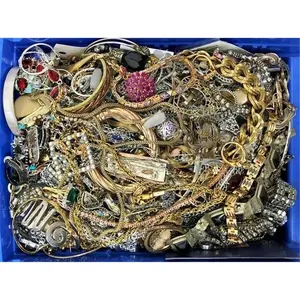 3 Lbs Pounds Unsorted Huge Lot Jewelry Vintage Now Junk Art Craft Treasure Fun