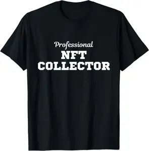 Professional NFT Collector Funny Ethereum Solana PFP NFTs T-Shirt