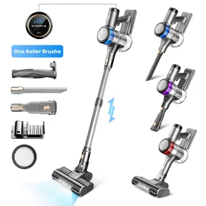 [summerwins] INSE S9X Cordless Vacuum Cleaner – 30Kpa Smart Cleaning Machine for Carpets & Hard Floors, LED Screen, Anti-Tangle Brush, 4 Modes – Household Appliance pet lovers
