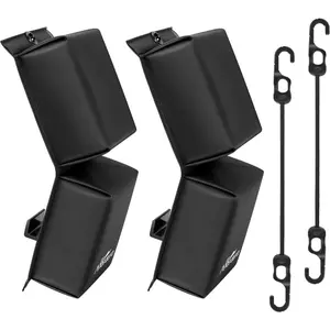 PWC Fender Bumper with Elastic Cords 2x 18.5 inch for Jet Ski Dock Bumpers-14 x 6 x 3.2 inch