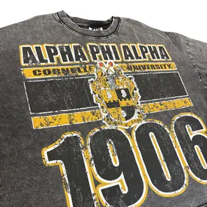 Alpha Phi Alpha Acid Wash Box Tee