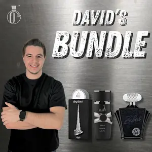 David's Bundle | Art of Arabia I + Asad Elixir + Z6 | Eau De Parfum | Men's Fragrance | 100 ML | Pink Pepper - Citrus & Tonka Bean Notes
