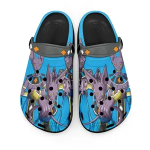 Anime Dragon Ball Z Beerus - 3D Clog Shoes Comfortable For Men Women