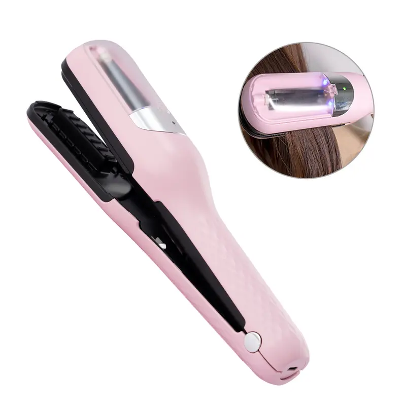 Cordless Split End Trimmer Hair Clipper, 2 in 1 Rechargeable Haircut Tool for Easy Styling, Portable for Home & Travel