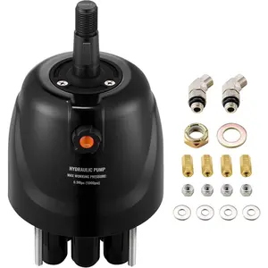 VEVOR Outboard Hydraulic Steering Pump, 300 HP Hydraulic Pump Helm, HH5271-3 Front Mount, for Cruisers Runabouts Boats
